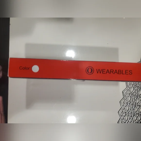 Smartwatch with Purple Band